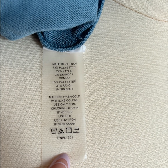 NWT | Vince Camuto oversized Sweater | Soft blue | XL - Picture 6 of 7